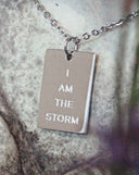 power sprotte statement halskette kette schmuck i am the storm lipödem lymphödem kompression thrombose