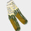 Transparente Socken | Fußtapete - Gänseblümchen