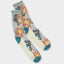 Transparente Socken | Fußtapete - Matrosenblümchen