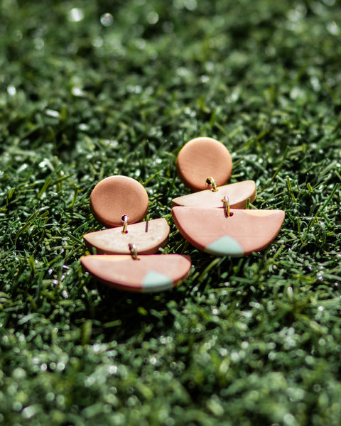 Earrings | Terracotta