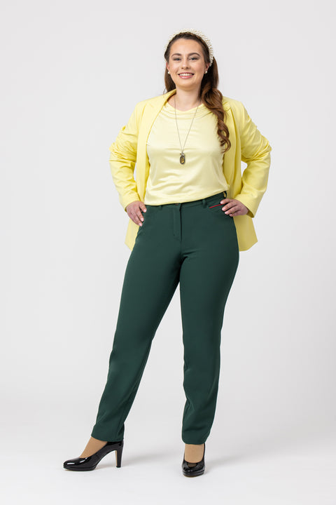 The lipedema fabric trousers - Lily Classic Elégance – Power Sprotte