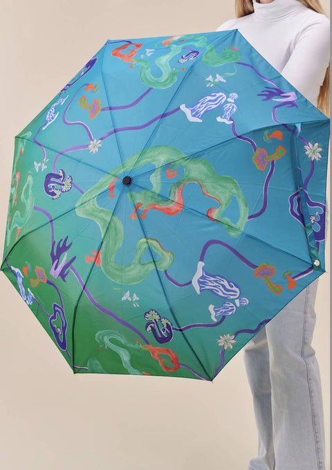 Duckhead | Eco-friendly umbrella Aqua Fungi