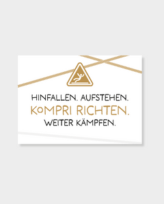 Postkarte | Kompri richten