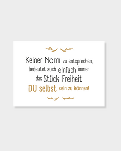 Postkarte | Norm
