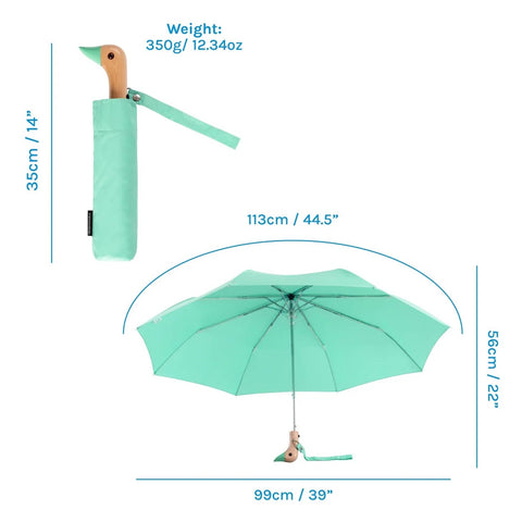Duckhead | Eco-friendly umbrella Mint