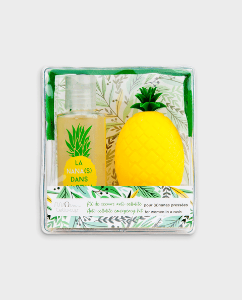 Cellu Cup | Pineapple Cupping Anti-Cellulite Travel Kit