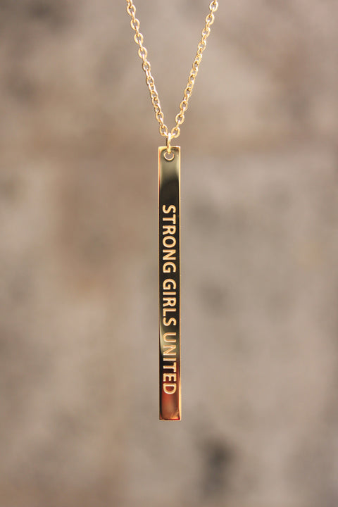 Three Row Necklace | Strong Girls United