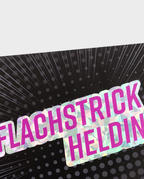 Postkarte | Flachstrick Heldin
