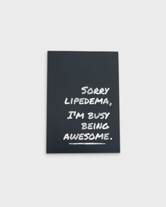 Postkarte "Sorry Lipedema" lipödem lipoedema 