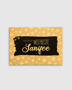 power sprotte Postkarte Weltbeste Sanifee sanitätshaus lipödem lymphödem geschenk