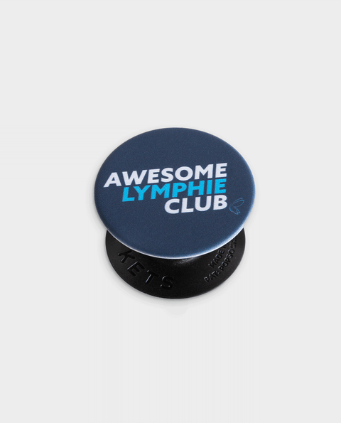 Handypinöppel "Awesome Lympie Club" Popsocket Lymphödem lymphedema