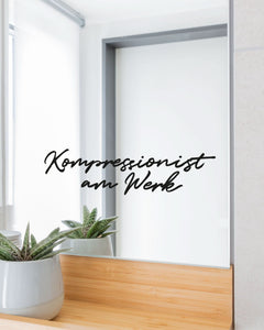 Spiegel-Aufkleber | Kompressionist