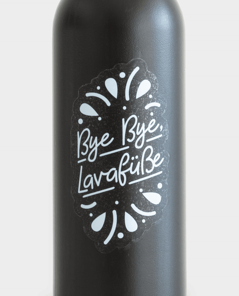 spray bottle | Bye bye, lava feet