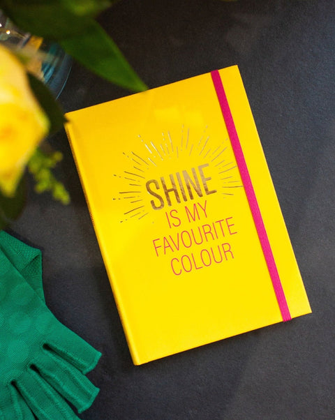 Notizbuch  Shine is my favourite colour – Power Sprotte