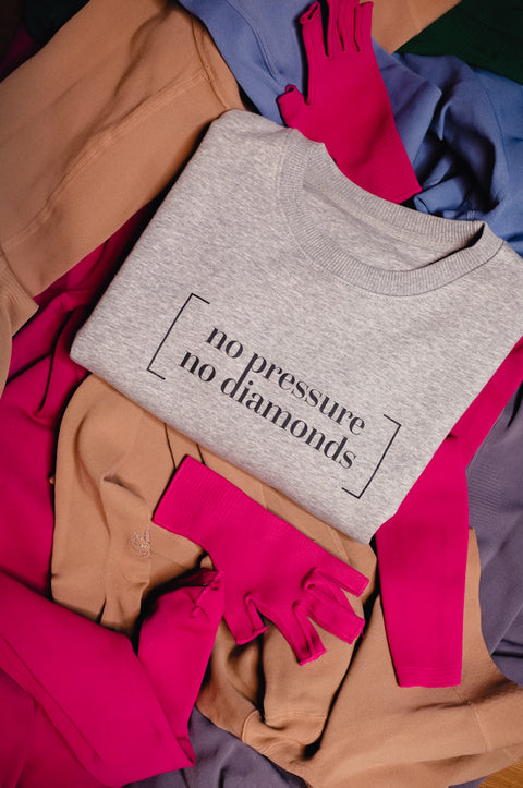 Statement Sweater | No Pressure, no Diamonds